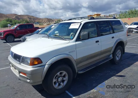 1999 Mitsubishi Montero Sport Ltd from USA, damaged, VIN JA4LS41R7XP004831